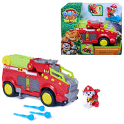 Paw Patrol 6076167 Dino Rescue Responder Camion dei Pompieri con Action Figure di Marshall e 3 Proiettili colore Multicolore