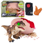 SPIN MASTER 6076597 Primal Hatch Dinosauro Giocattolo Interattivo con Schiusa dell’Uovo Suoni e Reazioni Parti Articolate Accessori Clicker e Cibo incluso colore Nero