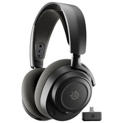 SteelSeries 61744 Arctis Nova 7P Gen 2 Cuffie da gioco Wireless 2,4 GHz Bluetooth 50 ore batteria Driver neodimio Microfono retrattile colore Nero