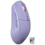 SteelSeries 62525 Rival 3 Wireless Gen 2 Mouse Gaming Sensore TrueMove Air 18000 DPI Connettivita' Dual Mode 2,4 GHz e Bluetooth Durata 60 milioni di clic colore Lavanda