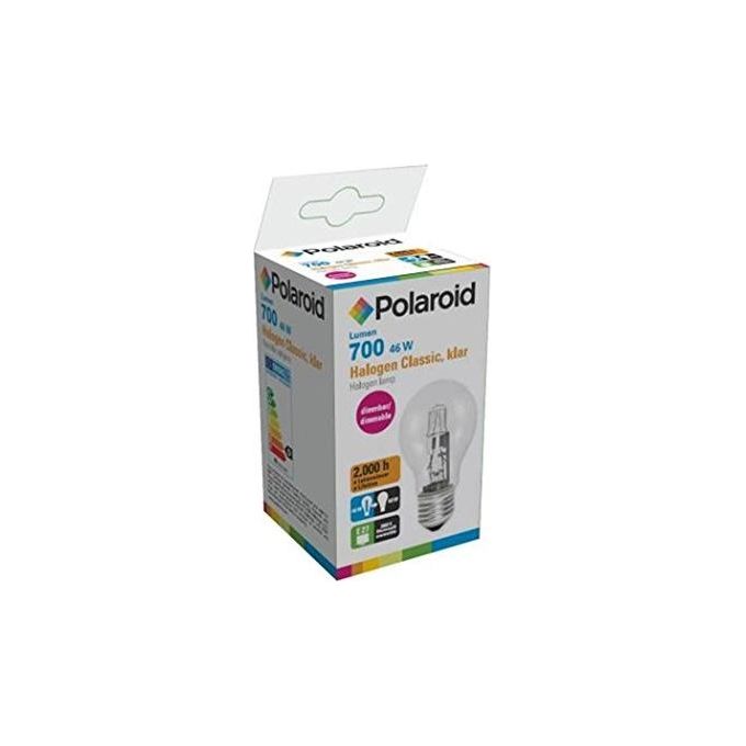 Polaroid Lampada Alogena e27 Globo 46W-700lm 60W 2800k