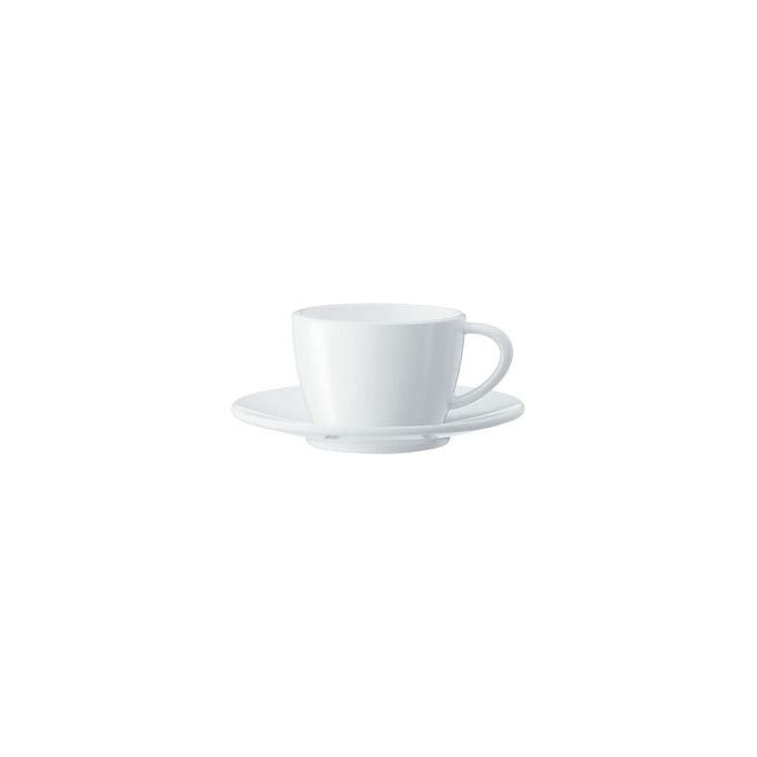 Jura 66501 Set di 2 Tazze da Cappuccino in Porcellana 170 ml colore Bianco
