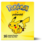 Polaroid 6657 Pellicola Istantanea a Colori per Fotocamera Go Edizione Pokémon Pikachu Confezione Doppia con 16 Foto e Cornici Gialle colore Giallo