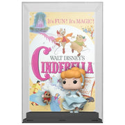 FUNKO 67498 POP! Movie Poster Personaggio da Collezione in Vinile Cenerentola e Jaq Dimensioni Confezione 28x43x8 cm colore Multicolore