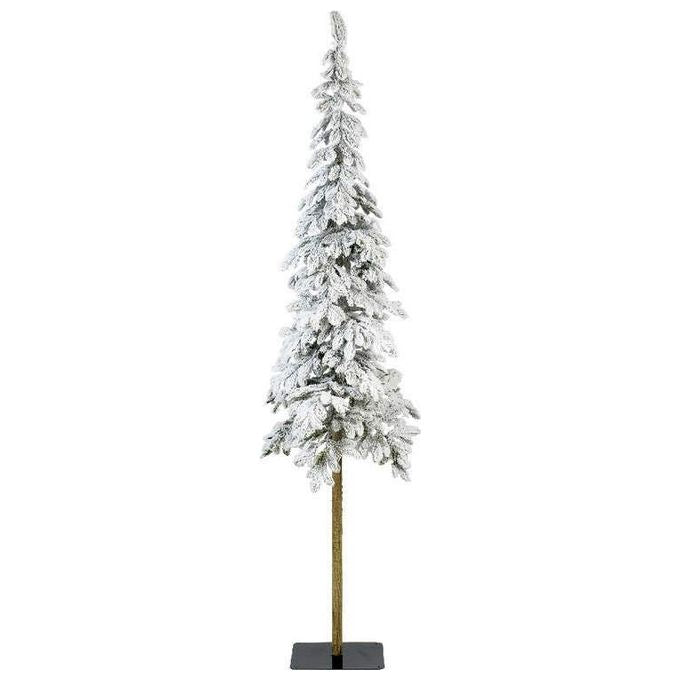 Kaemingk Albero di Natale Alpine Innevato