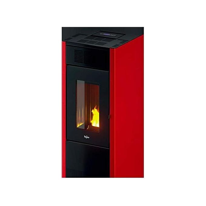 Cadel Saba 14 Stufa a Pellet in Metallo Rosso