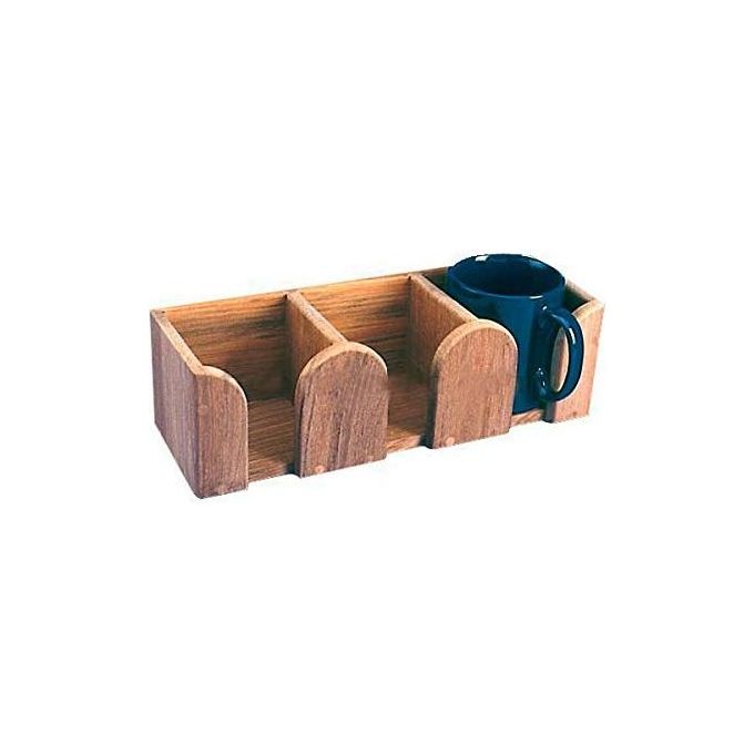 ARC Porta tazze 3 posti teak