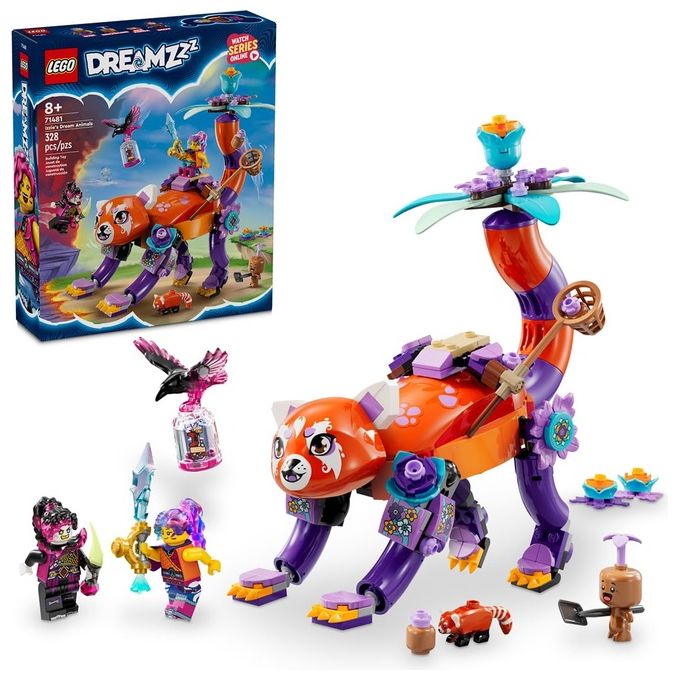 LEGO 71481 DREAMZzz Set da Costruzione con 328 Pezzi 3 Figure Ricostruibili per Bambini da 8 Anni in Su colore Multicolore
