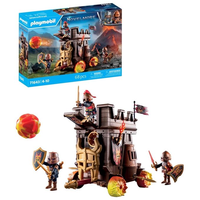 Playmobil Carro d'Assalto con Cannone Novelmore