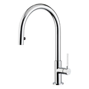 Newform 71845.31.028 Rubinetto da Cucina Standard Leva Sanitaria Nichel spazzolato