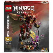 Lego 71846 Ninjago Set da Costruzione Mech Cavaliere del Fuoco con Minifigure e Mostro Marino 996 pezzi colore Multicolore