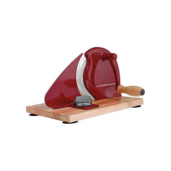 Zassenhaus KP0000072075 Classic Tagliapane in acciaio INOX 18-8 colore Rosso