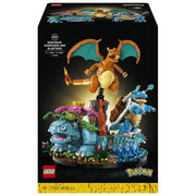 Lego 72153 Pokémon Venusaur Charizard e Blastoise Set di Costruzioni 6838 pezzi colore Multicolore