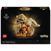 Lego 72160 Pokémon Set di costruzione Arcanine 1190 pezzi per adulti collezionisti e appassionati di videogiochi colore Multicolore