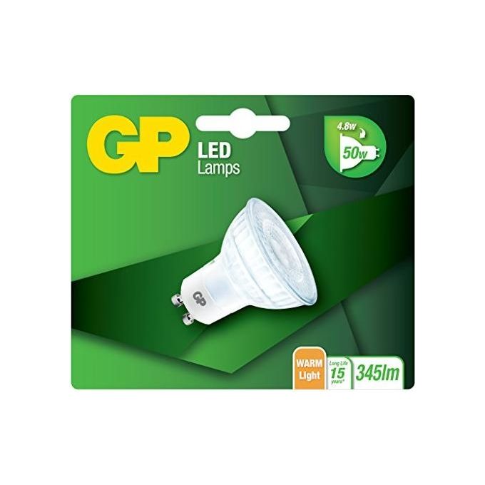 GP Lighting Lampadina Led Riflettore GU10 Vetro 4,8W 50W