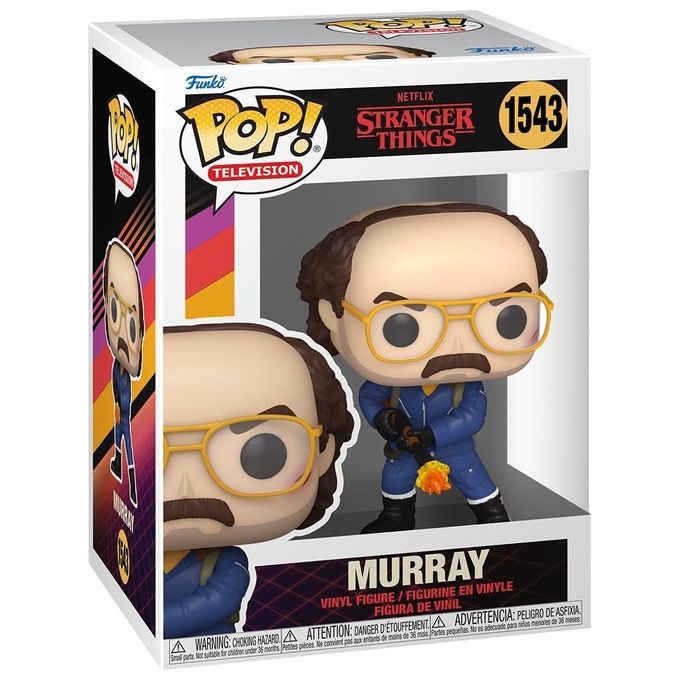 Funko Pop! Stranger Things S4 Murray Bauman with FT
