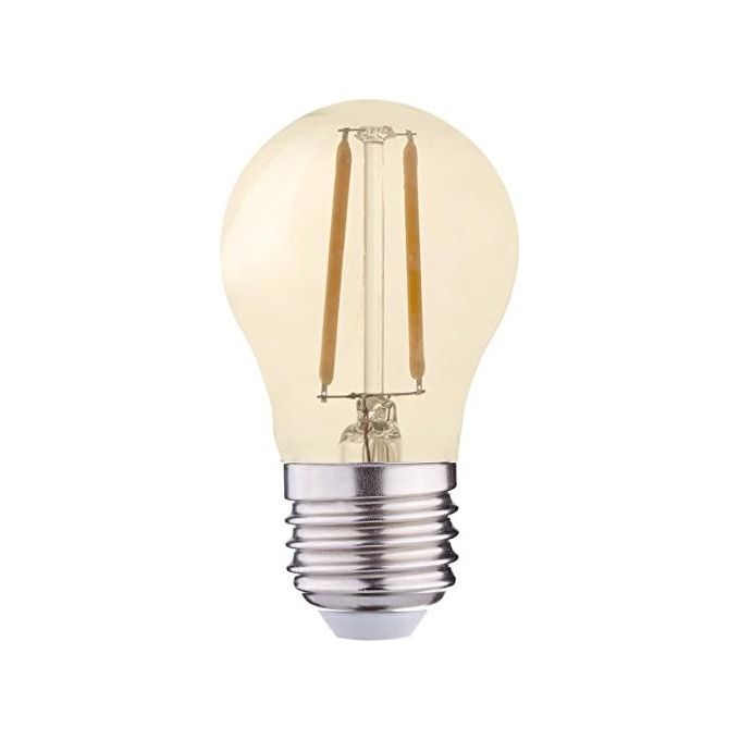 GP Lighting Lampadina Led Mini Globus Oro E27 2W 25W Oro
