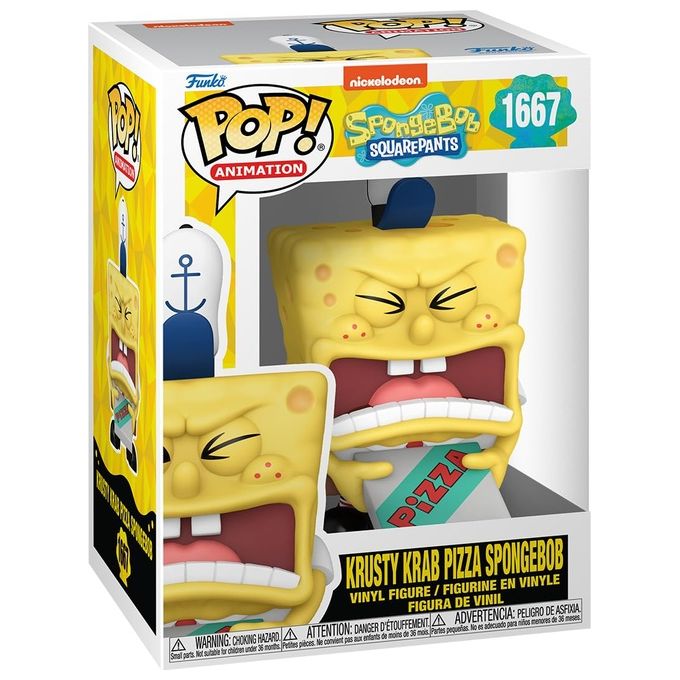 Funko Pop! Spongebob 25th Krusty Krab Pizza Spongebob 1667