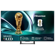 Hisense 75U79Q Smart TV Mini LED 75'' 4K Ultra HD 144Hz Dolby Vision IQ Dolby Atmos VIDAA colore Nero