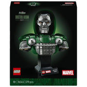 Lego 76345 Super Heroes Busto del Dottor Destino da Costruire per Adulti con Minifigure e Targhetta Colore Multicolore