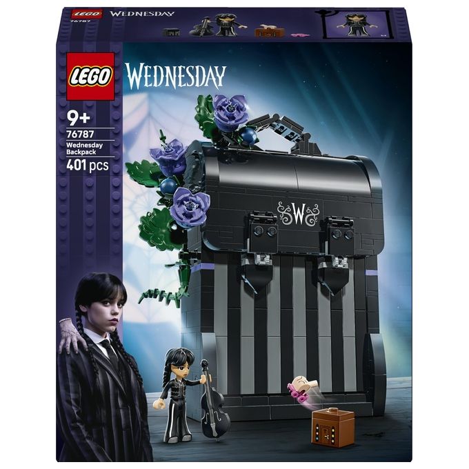 Lego 76787 Wednesday Set di Costruzione per Bambine 8-11 Anni colore Nero