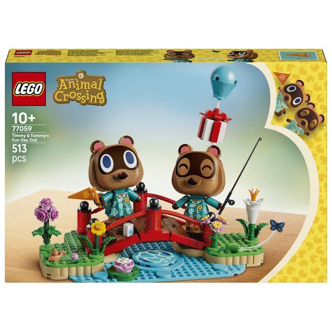 Lego 77059 Animal Crossing Set da Costruzione con 2 Personaggi Snodabili e 513 Pezzi colore Multicolore