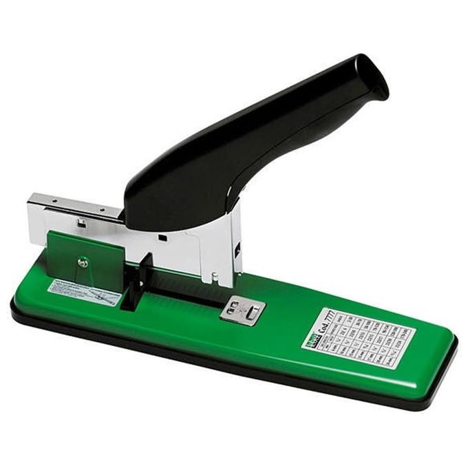 Lebez 7777 Cucitrice Alti Spessori 200 Fogli 70mm Punto Chiuso 23-8-23 Caricamento Anteriore colore Verde