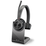 Poly 218471-02 Voyager 4310 UC Auricolare Mono Wireless con Bluetooth USB-A e Base di Ricarica colore Nero