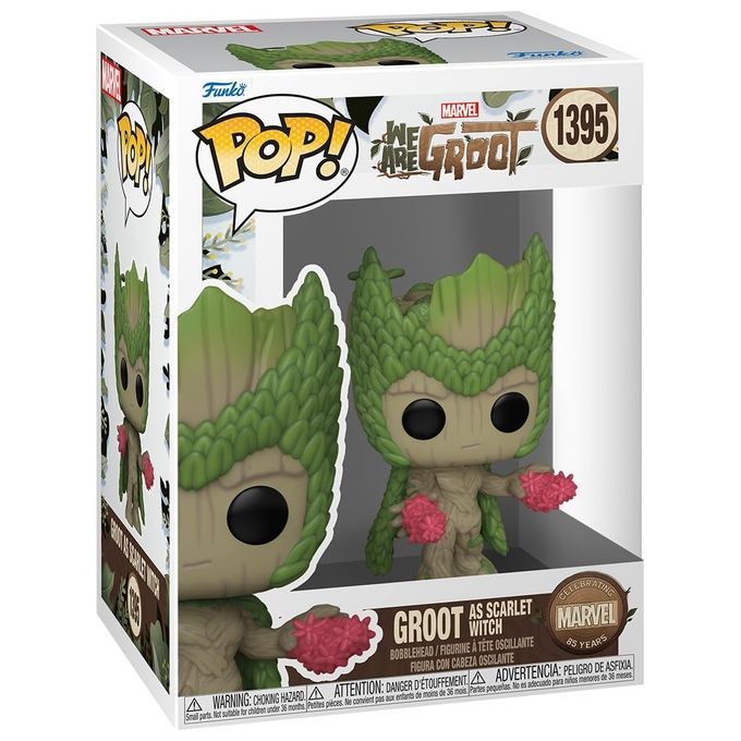 Funko Pop! Marvel 85th We Are Groot As Scarlet Witch 1395
