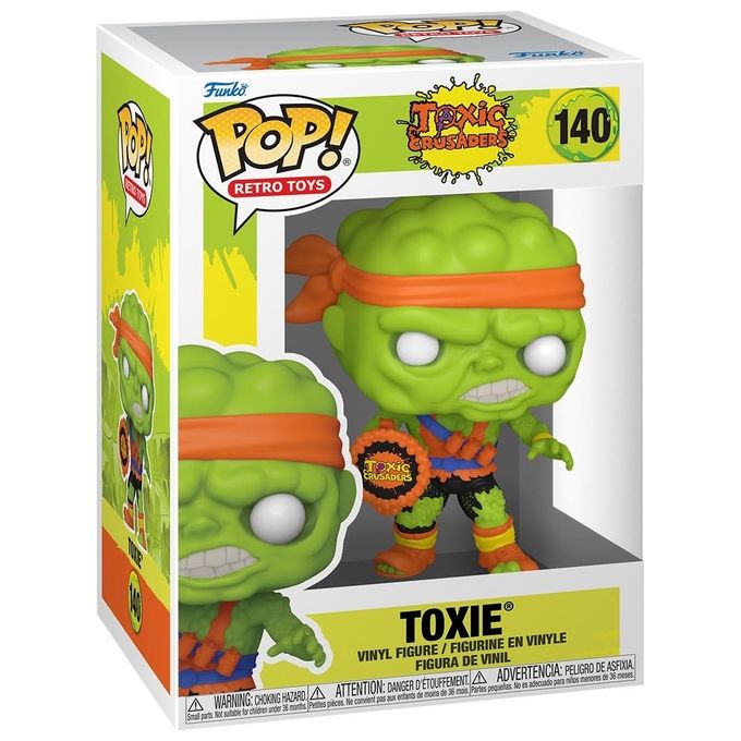 Funko Personaggio Collezionabile Retro Toys Toxic Crusaders Toxi Modellino Pop in Vinile Codice 79987