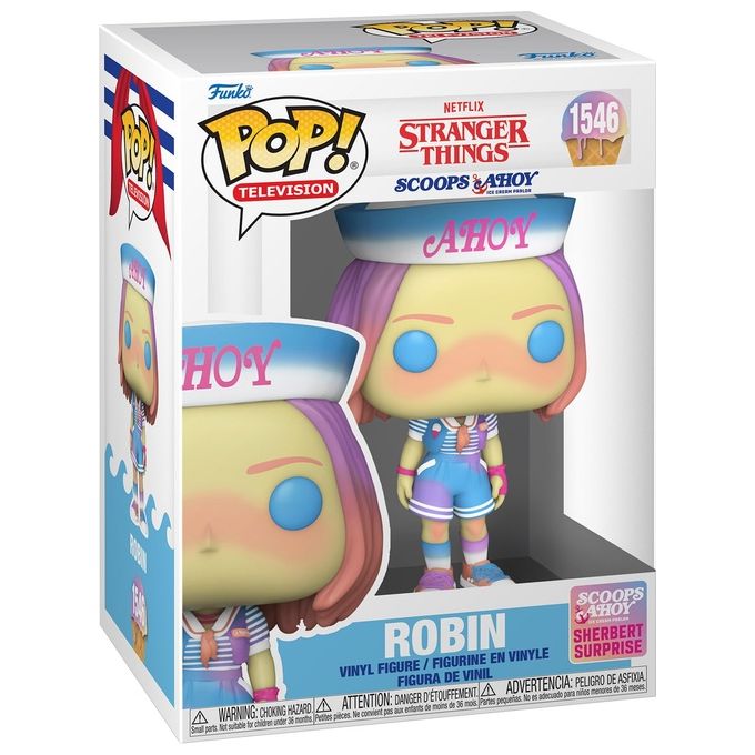Funko Pop! Stranger Things Robin with Uniform Scoops Ahoy