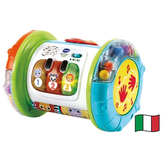 Vtech Electronics Prime Attivita' Rullo Tam Tam 3 in 1 Baby