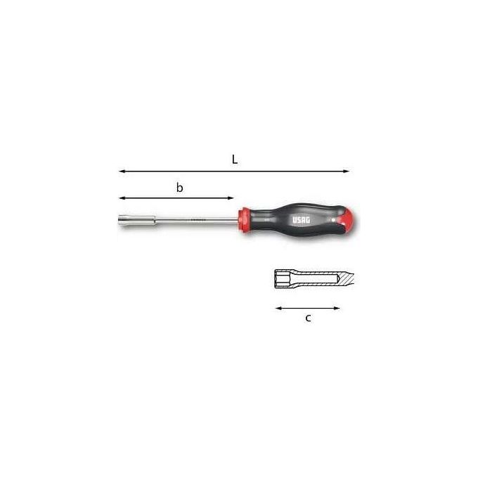 Usag 299 Chiave a Bussola con Impugnatura 10mm
