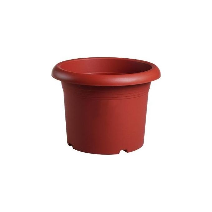 Stefanplast Vaso in Plastica Medio Cilindro Coccio 40 H.29,0