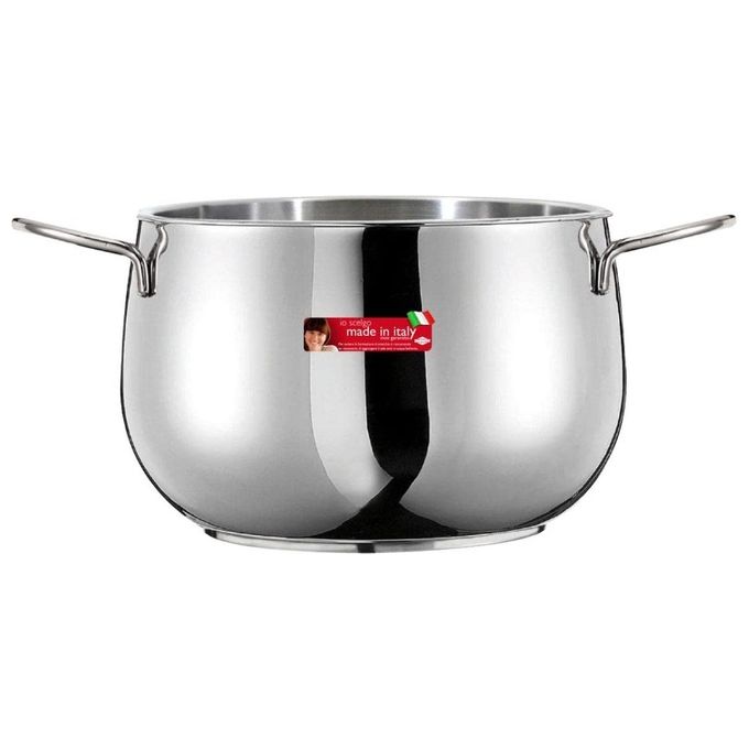 Inoxriv Pentola Inox 2 Manici 22cm River