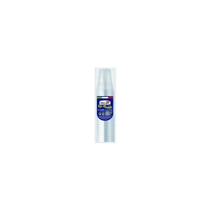 Dopla Re-Usable Bicchiere Diamant 200cc 25 Pezzi