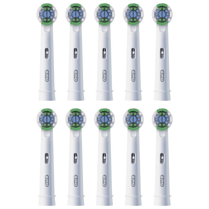Oral-B EB20RX Testina di Ricambio PRO Precision Clean con Setole a X 10 Pezzi colore Bianco