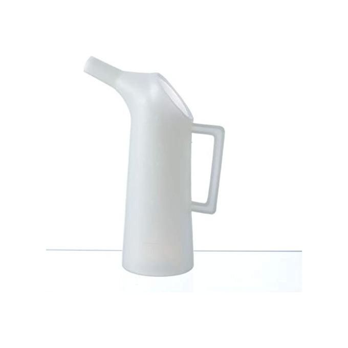 Vigor-Blinky Caraffe Graduate per Olio Plastica con Imbuto 2 Litri