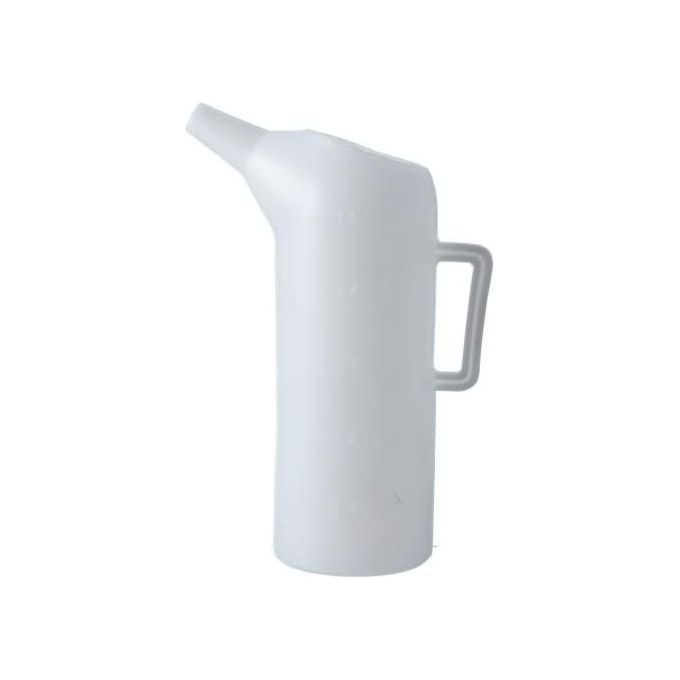 Vigor-Blinky Caraffe Graduate per Olio Plastica con Imbuto 5 Litri