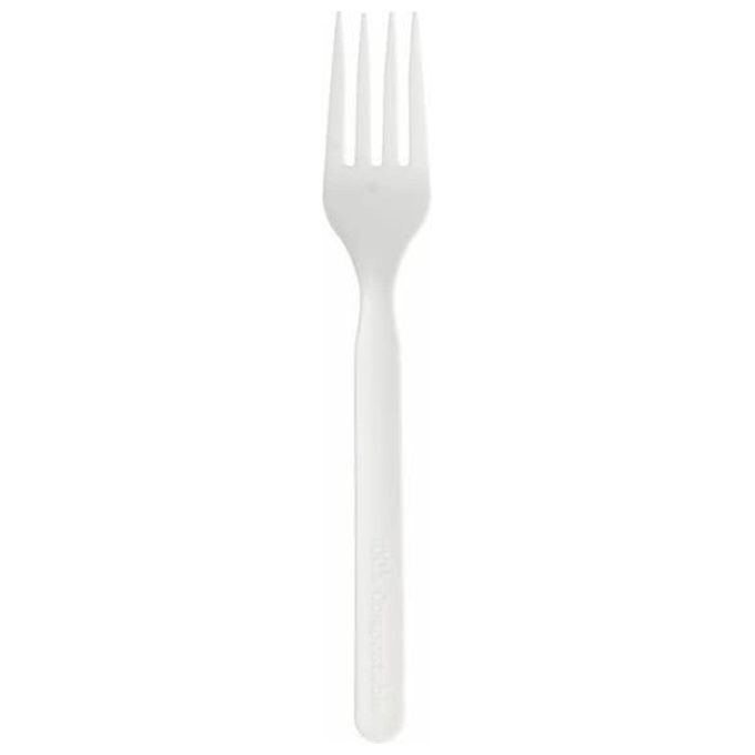 Natural Bibo Forchetta Bianco 50 Pezzi