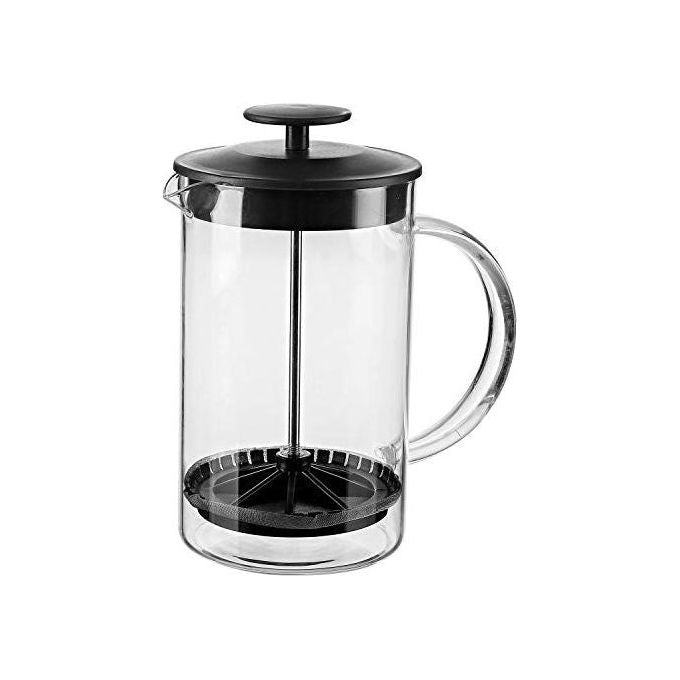 Cappuccinatore Ambition Con Filtro Capacita' 600 ml Vetro Grigio, Trasparente
