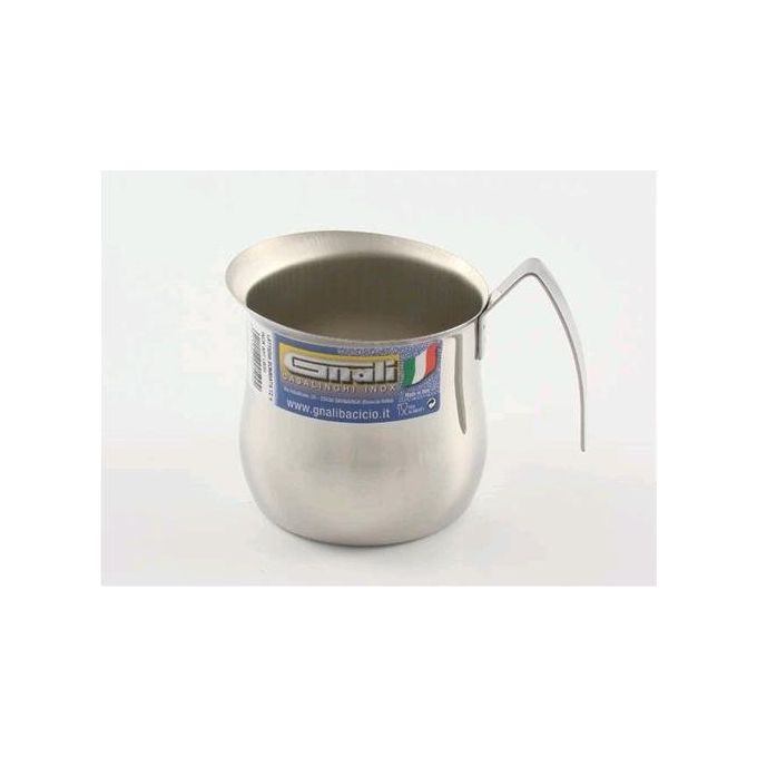 Gnali Bacicio Bollilatte Acciaio Inox Bombato 600cc