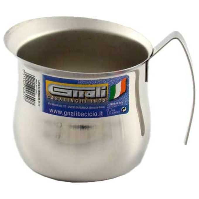 Gnali Bacicio Bollilatte Acciaio Inox Bombato 250cc