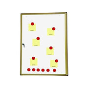 Bacheche Esposizione Blinky Alluminio Avvisi cm.73x55x4