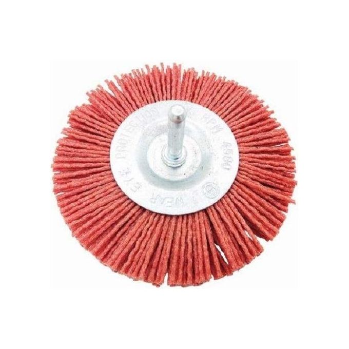 Vigor-Blinky Spazzole Sintetiche Circolare Grana 80 Diametro 75mm