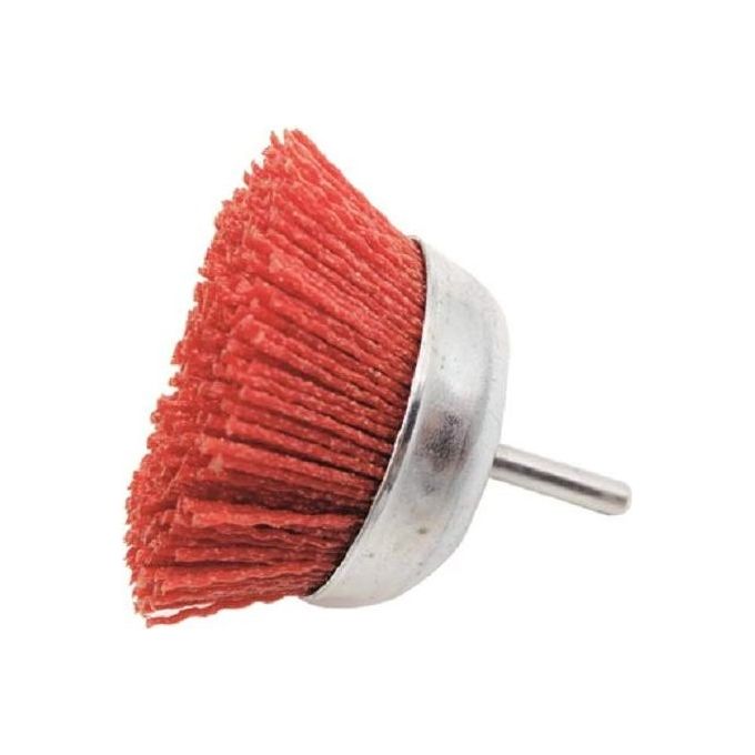 Vigor-Blinky Spazzole Sintetiche a Tazza Grana 80 Diametro 50mm