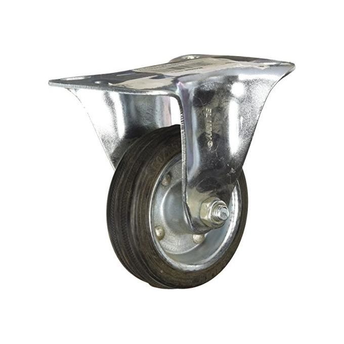 Vigor-Blinky Ruote Gommate Base Fissa 80x24mm