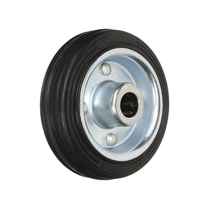 Ruote Gommate Senza Supporto 80x24mm