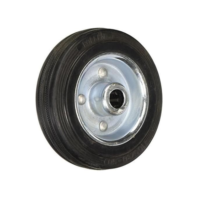 Ruote Gommate Senza Supporto 100x28mm