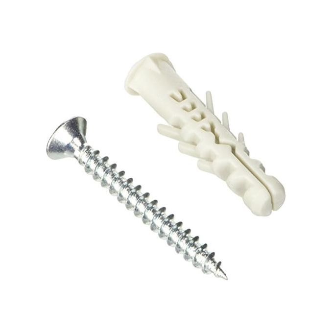 Vigor-Blinky Tasselli 6-Alette Secchio 50 Pezzi con Vite 8mm